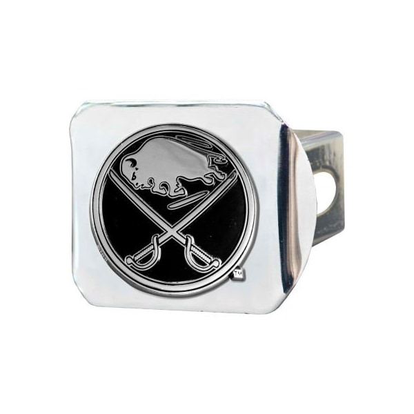 Fanmats NHL - Buffalo Sabres - 3-D Chrome Hitch Cover 3-3/8" x 4" - 15146 15146 - main